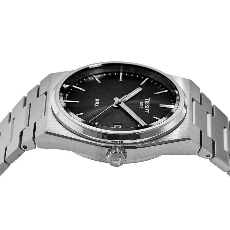 Tissot PRX T-Classic Black Dial Men's Watch- T137.410.11.051.00